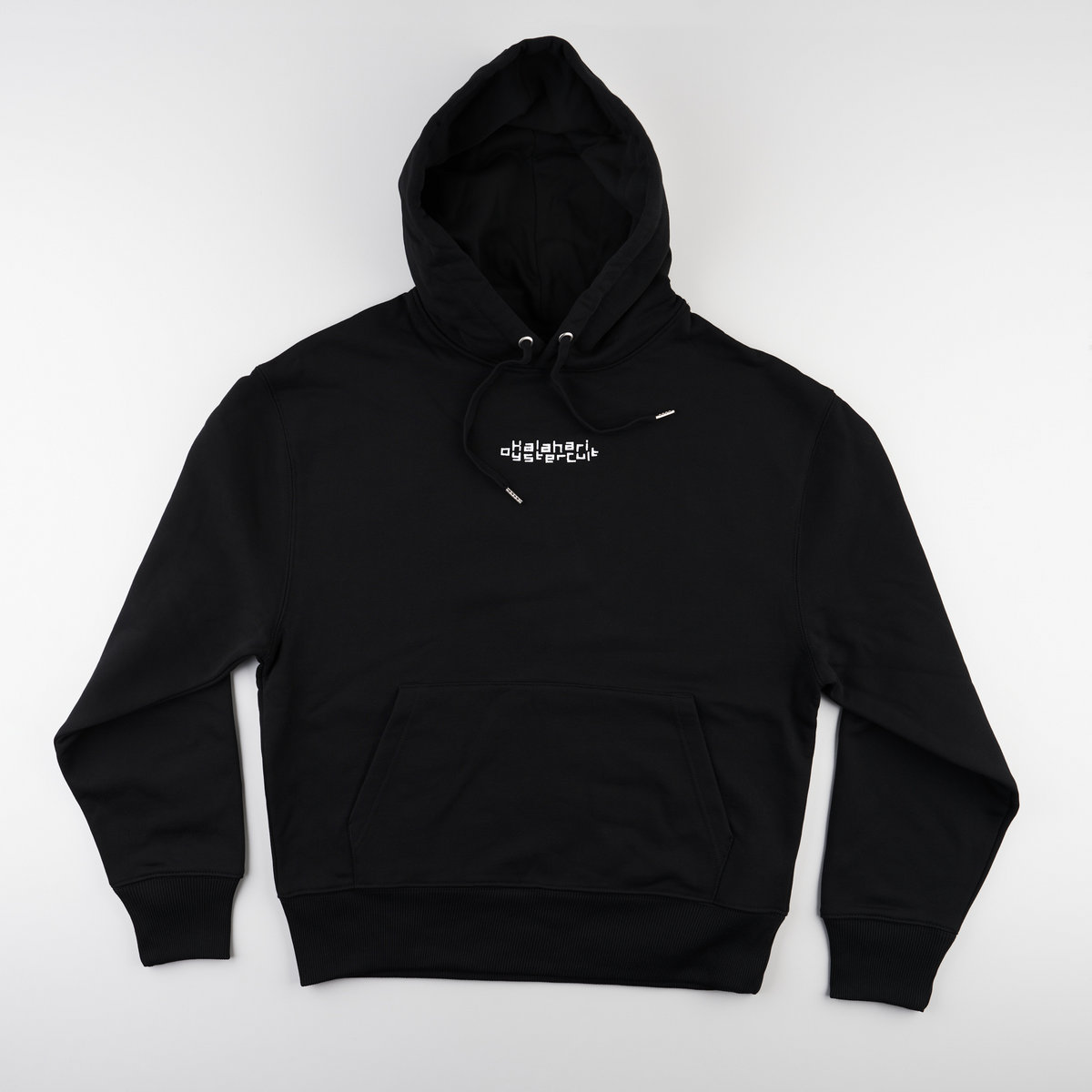 Hooded Logo Embroidery Sweatshirt Kalahari Oyster Cult