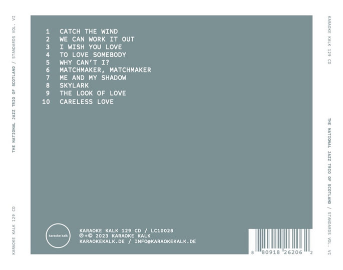 Standards Vol. VI | The National Jazz Trio Of Scotland