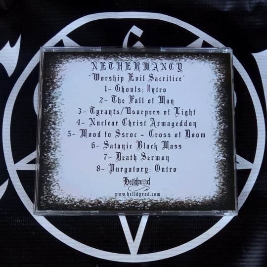 NETHERMANCY - Worship Evil Sacrifice | Helldprod Records