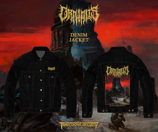 ORPHALIS - As The Ashes Settle Album Artwork Denim Jacket, image 1