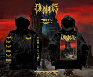 ORPHALIS - As The Ashes Settle Album Artwork Zipped Hoodie, image 1