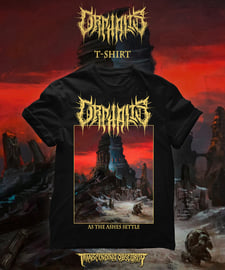 ORPHALIS - As The Ashes Settle Album Artwork T-shirt, image 1