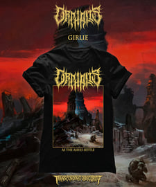 ORPHALIS - As The Ashes Settle Album Artwork Girlie T-shirt, image 1