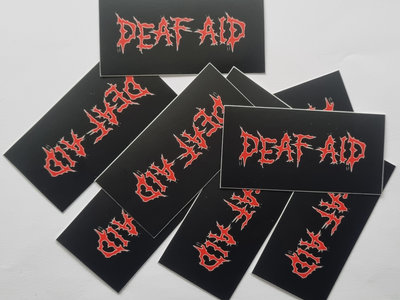 Deaf Aid Logo Sticker - Square main photo