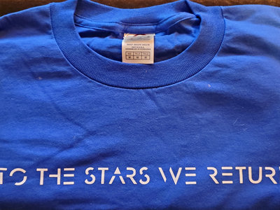 LIMITED EDITION - Medium T-shirt with glowing stars - BLUE main photo