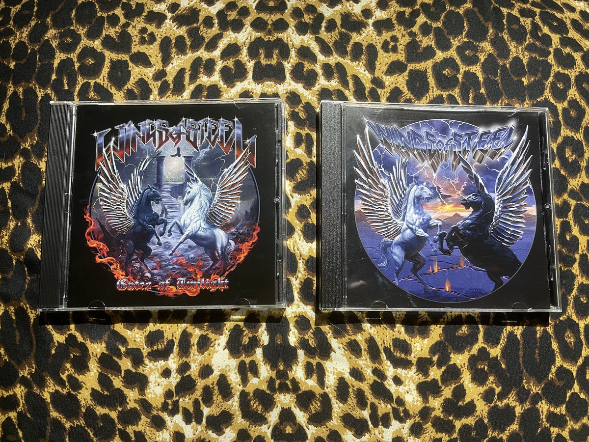 "Gates of Twilight" + "Wings of Steel" CDs Package Deal Wings of Steel