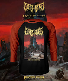 ORPHALIS - As The Ashes Settle Album Artwork Baseball/Raglan T-shirt (Limited to 25 nos.), image 1