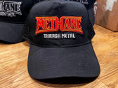 "Thrash Metal"  logo Trucker Caps photo 