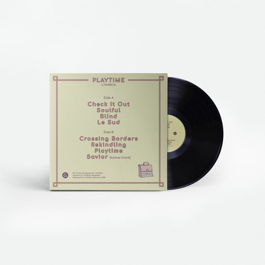 TOUCHÉ Playtime CD インディーR&B Playtime | L'indécis | Chillhop Music