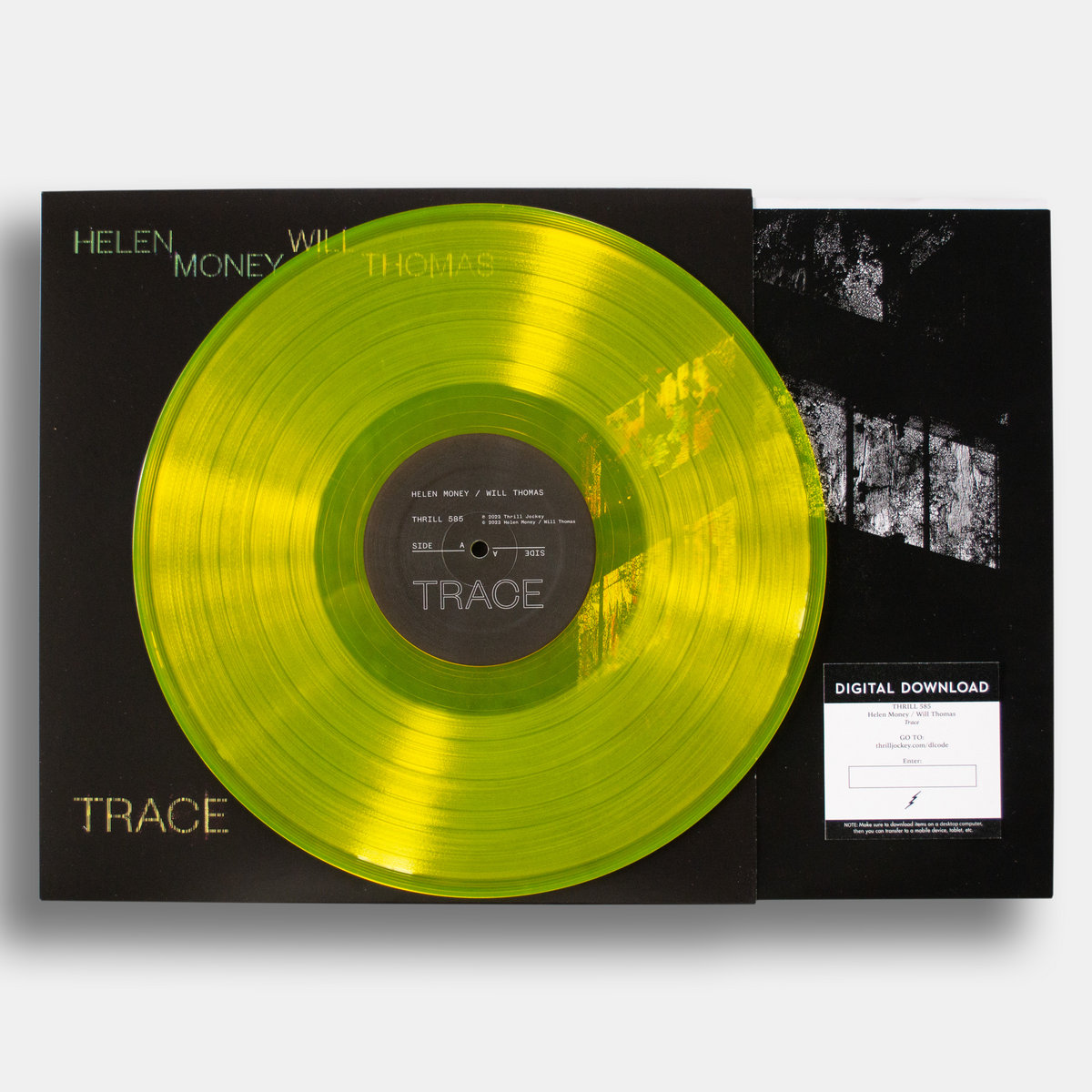 Helen Money, Will Thomas – Trace – Vinyl (Translucent Yellow