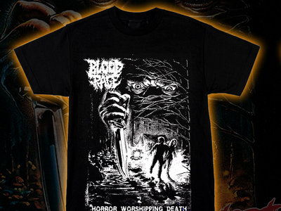 Horror Worshipping Death Shirt + Stickers | Blood Rage