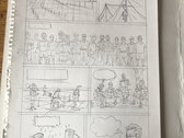 Original A3 Drawings from Away Away: Rudi's Story photo 