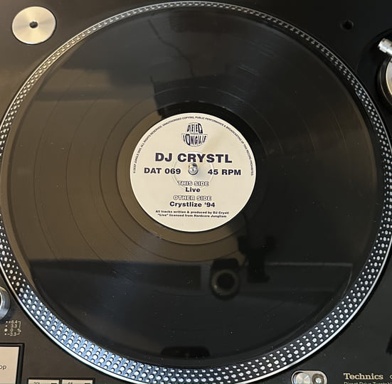 DAT069 DJ Crystl - Crystlize 94 / Live EP | DJ Crystl | Deep