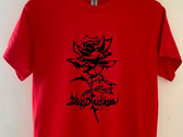 NEW! DEAR DARKNESS GOTHIC ROSE T-SHIRT photo 