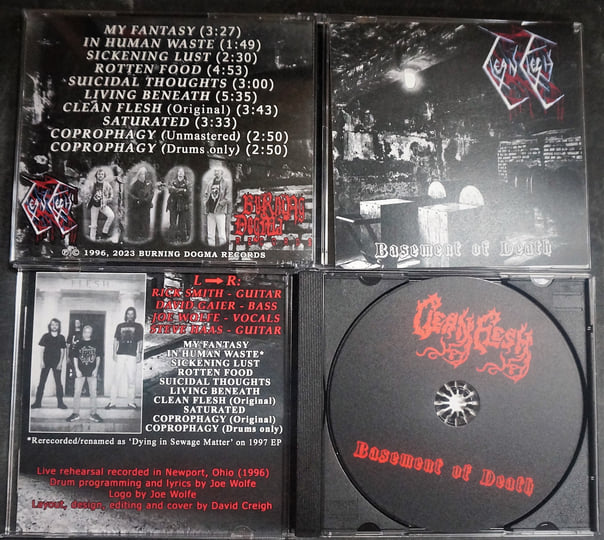 Basement Of Death | Clean Flesh | Burning Dogma Records