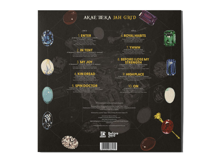 英LP Akae Beka Jah Grid IGBZRLP007 Before Zero /00220 JAH Grid | Akae Beka | I Grade