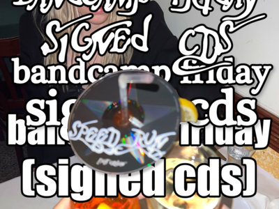 Bundle: Signed SPEED RUN CD + Sticker main photo