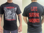 Life Sucking Machines T-Shirt - Black photo 