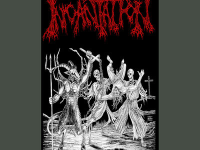Incantation " Blasphemous  "  5 Ft By 3 Ft Flag / Banner / Tapestry main photo