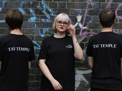 Tay Temple - Front & Back Logo T-Shirt - Black main photo