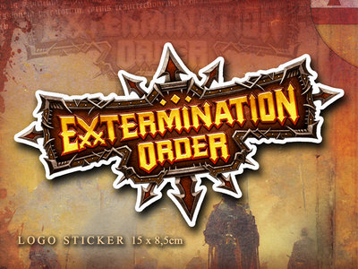 EXTERMINATION ORDER - Logo Sticker main photo