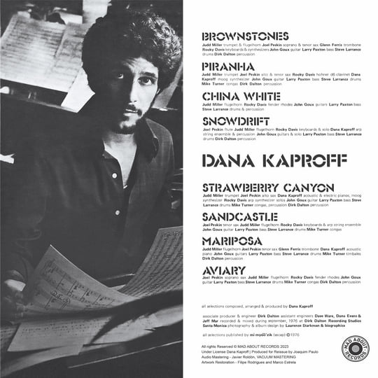 米LP Dana Kaproff Dana Kaproff DKS001 NOT ON LABEL /00260 LP DANA KAPROFF Dana Kaproff DKS001 NOT ON LABE US | eBay