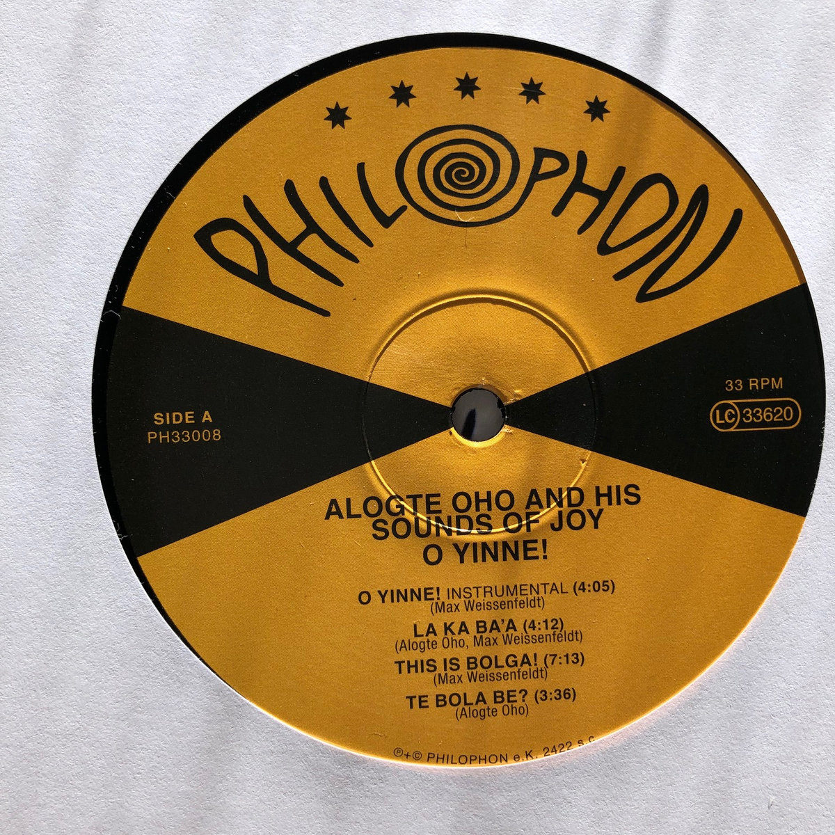 英LP Alogte Oho &amp;amp; His Sounds Of Joy Mam Yinne Wa PH33005 Philophon /00220 Mam Yinne Wa | Alogte Oho and his Sounds of Joy