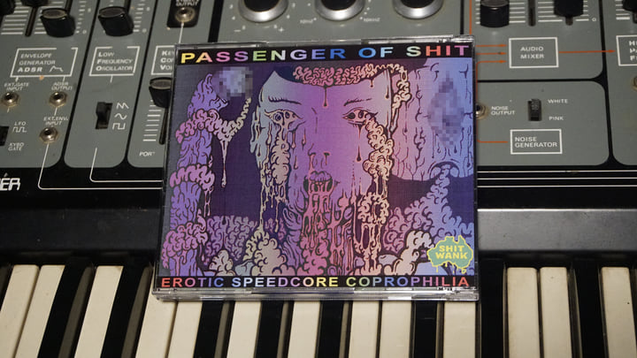 EROTIC SPEEDCORE COPROPHILIA | Passenger Of Shit | SHIT WANK RECORDS