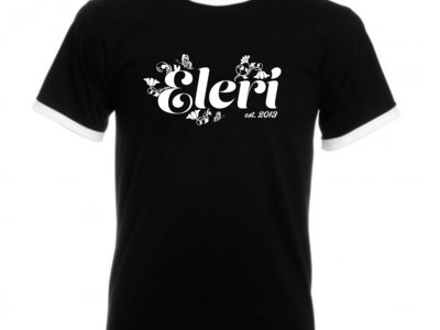 Eleri Logo Ringer Tee - Black/White (30% OFF SALE) main photo