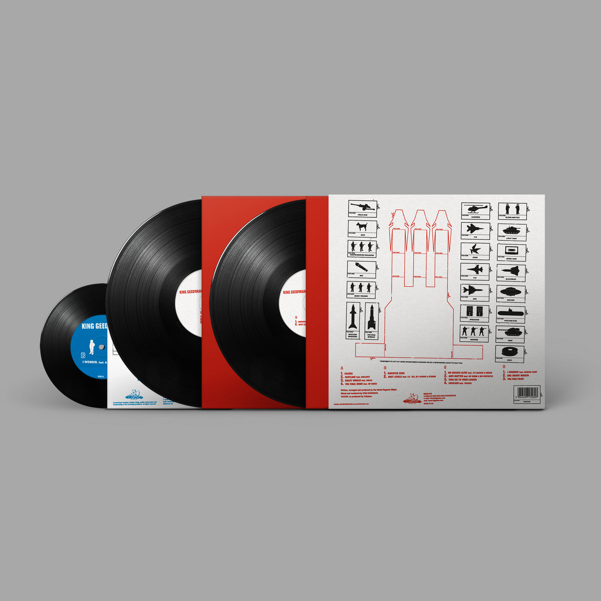 Take Me To Your Leader + Anti-Matter 7” Reissue | King Geedorah