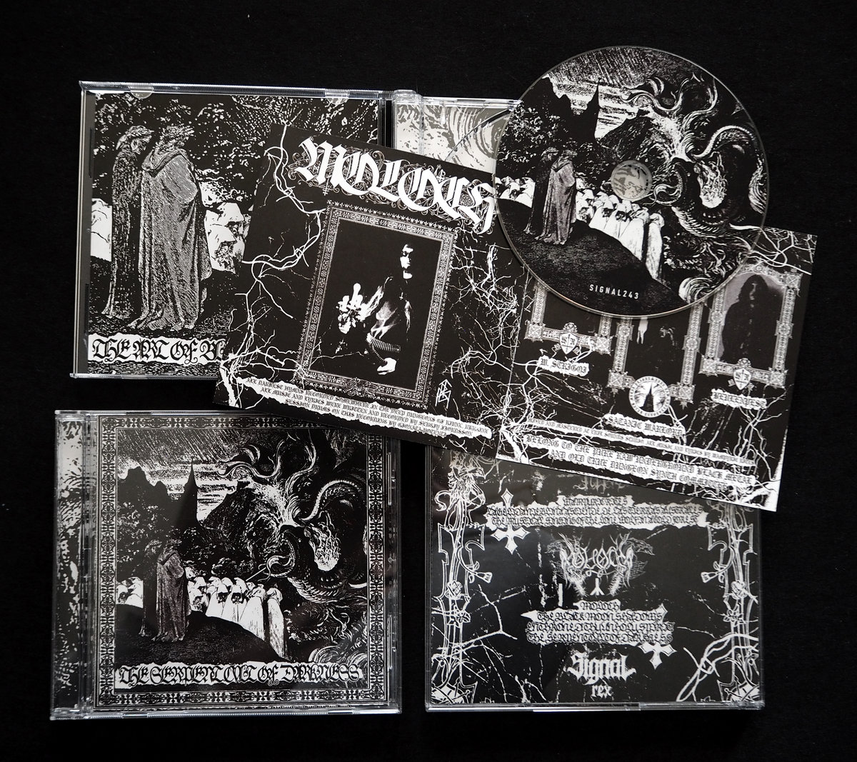 Moloch / Wampyric Rites - The Serpent Cult Of Darkness | Moloch