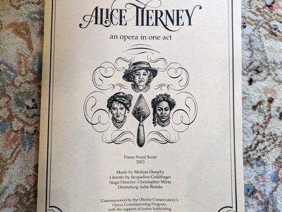 Alice Tierney piano-vocal score main photo