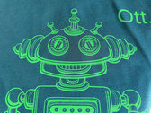 Baby Robot Green on Green - Unisex T-shirt photo 