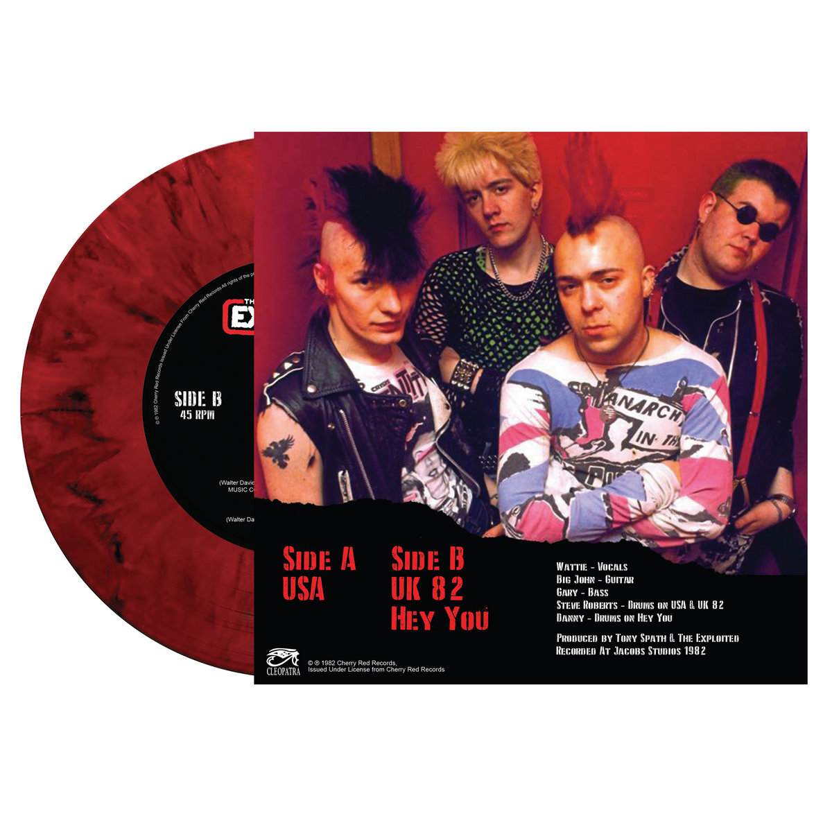 USA **PHYSICAL COPY ONLY** | The Exploited | Cleopatra Records