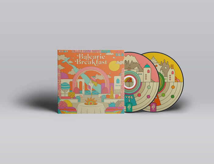 洋楽 Balearic Breakfast Vol. 1 LP Colleen 'Cosmo' Murphy presents Balearic Breakfast: Volume 1 & 2