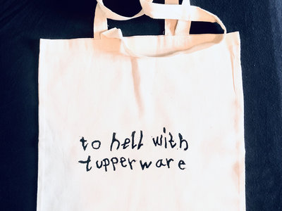 Stofftasche "to hell with tupperware" main photo