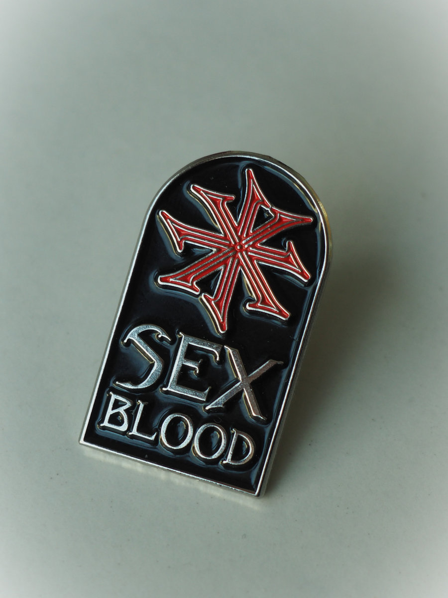 SEXBLOOD enamel pin badge