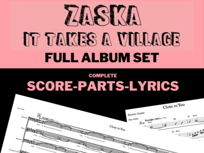 It Takes A Village - Scores-Parts-Lyrics - Full Album Set main photo