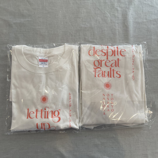 letting up despite great faults バンドTシャツ Crumble EP | Letting Up Despite Great Faults