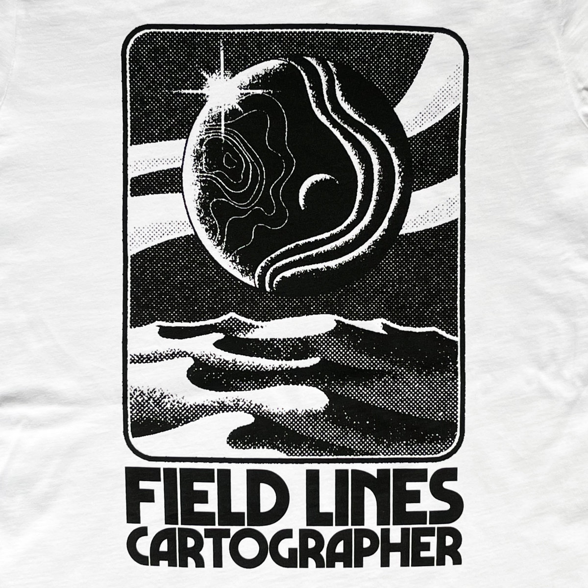 Field Lines Cartographer TShirt Castles In Space