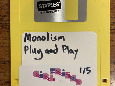3.5" Floppy Diskette: Monolism - Plug and Play main photo