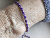 Custom handmade friendship bracelet photo 