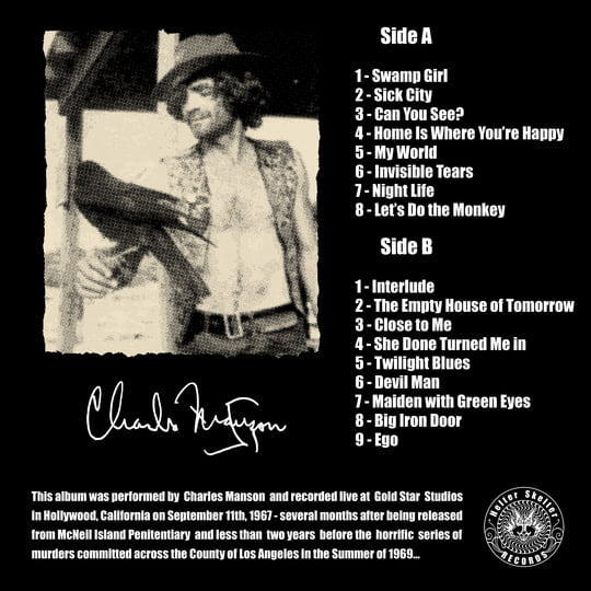 September 11th, 1967 | Charles Manson | Herby Records