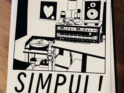Simpul Records "Studio" Sticker main photo