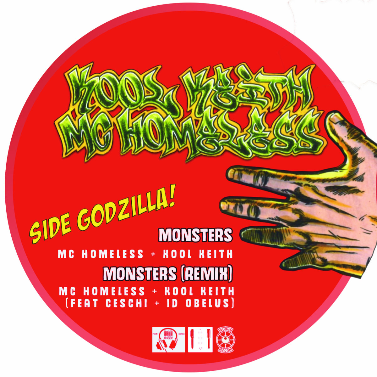 Monsters | MC Homeless, Kool Keith | Four Finger Distro
