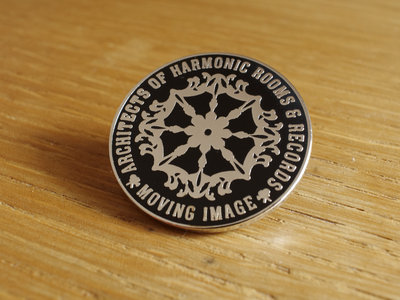Architects of Harmonic Rooms & Records Moving Image - Pin Badge main photo