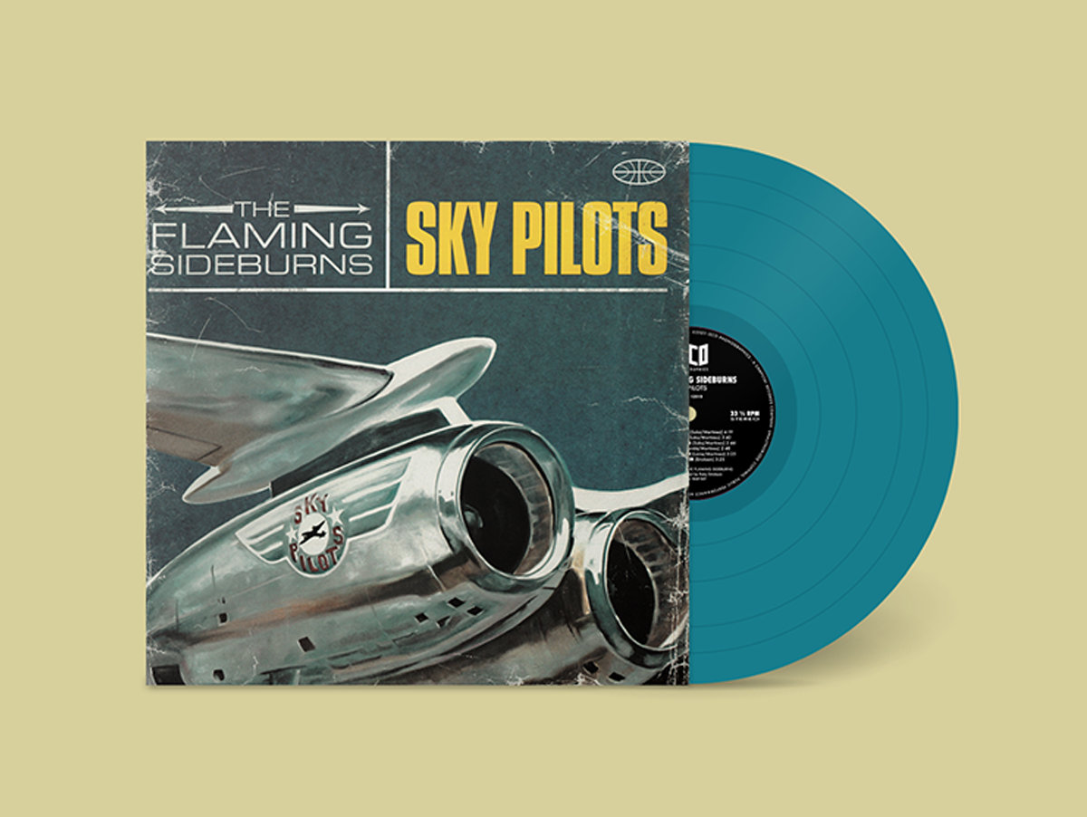洋楽 Astro Vandalist, Blaq Poet, Comet Smoke Sky Pilots LP | The Flaming Sideburns | Chaputa! Records