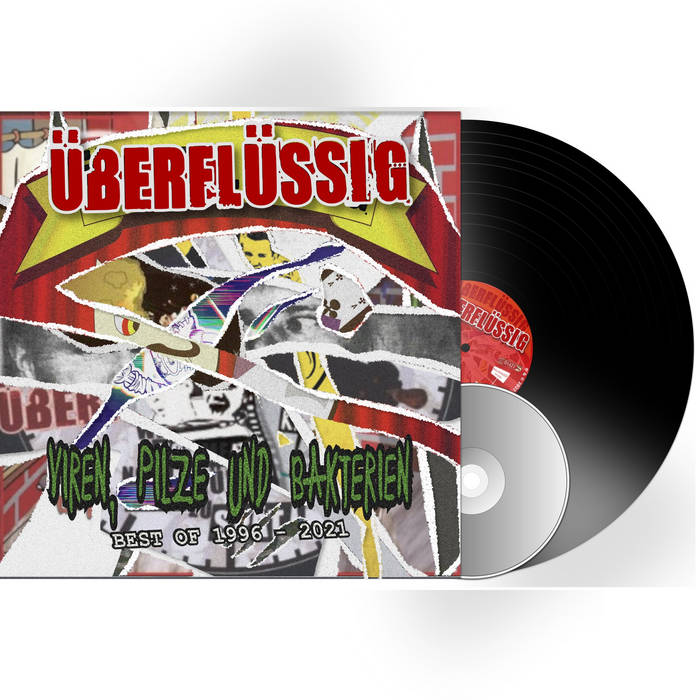 Überflüssig - Viren,Pilze und Bakterien (Best of 1996 - 2021) Vinyl+CD – Limited to 333 copies