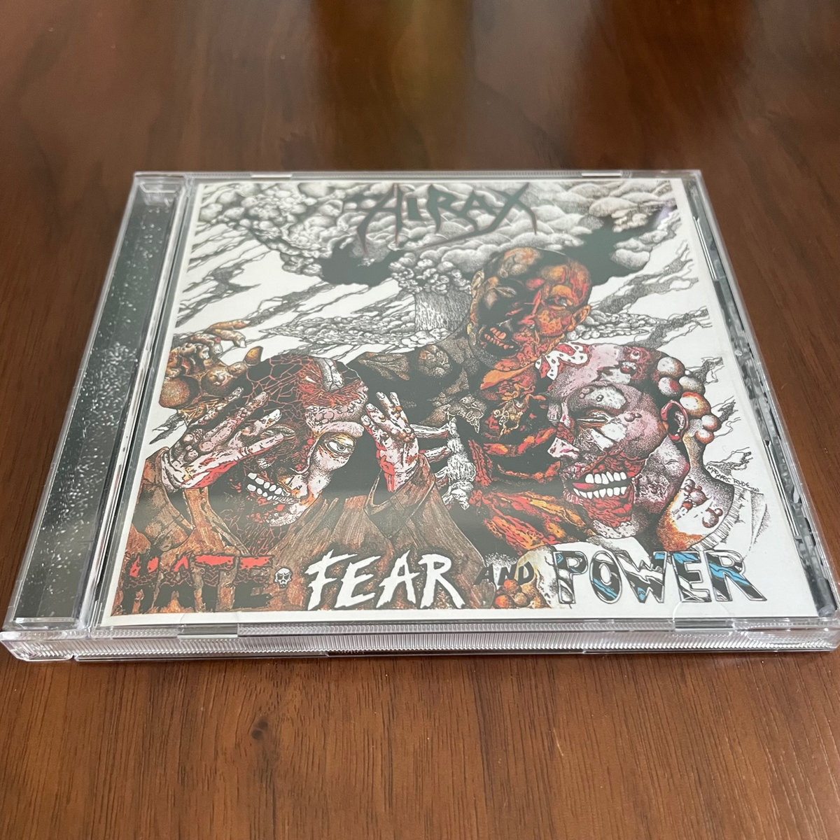 Hate, Fear And Power Hirax Armageddon Label