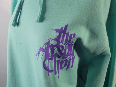 The Arson Hoodie (Teal and Purple) main photo